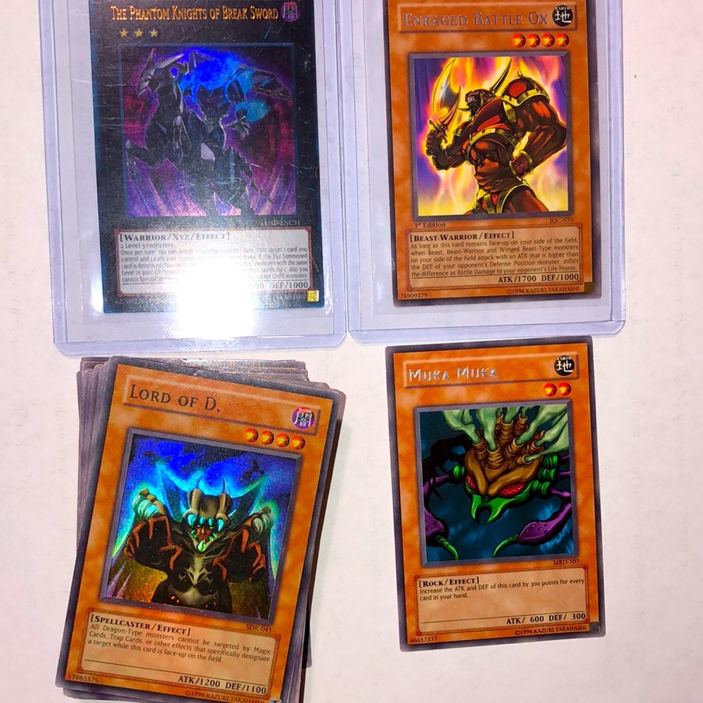 Over 50 1st Generation Yugioh Cards Lot
